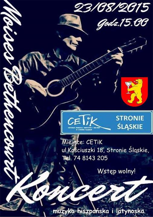 Koncert Moises Bethencourt - Zdjęcie główne