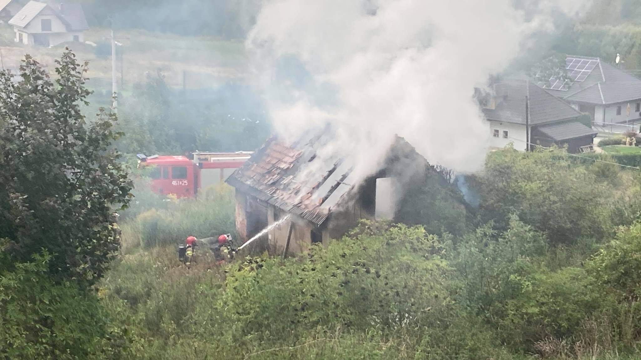 Boguszyn: Pożar stodoły  - Zdjęcie główne