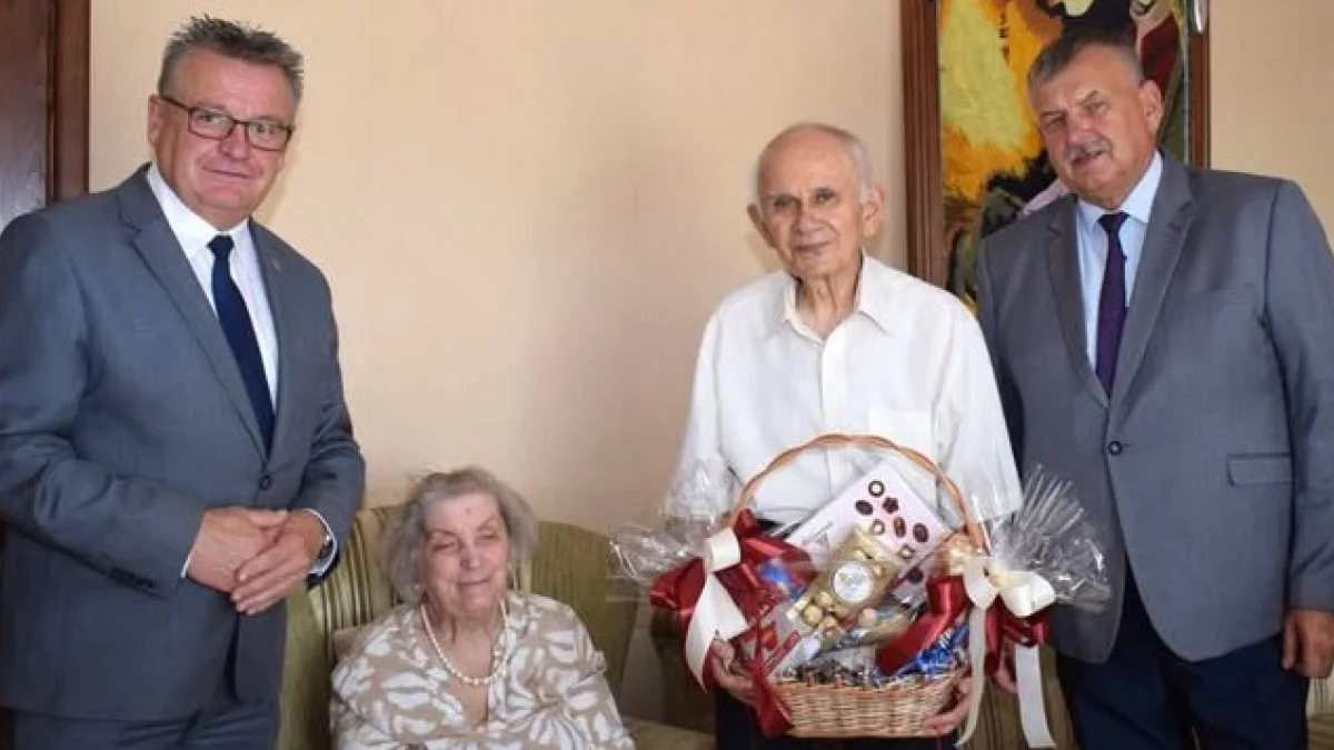 Gmina Kłodzko. 60 lat razem: Jubileusz małżeństwa Państwa Kowalczyków [zdjęcie]
