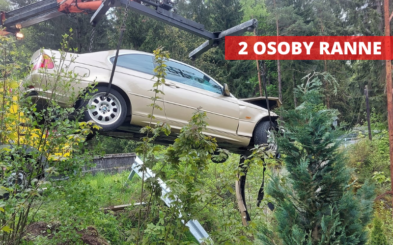 Szczytna: Wypadek na drodze Złotno - Szczytna. Zobacz zdjęcia - Zdjęcie główne