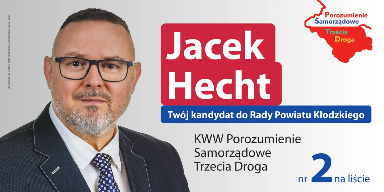 Wybory 2024. Jacek Hecht kandyduje do Rady Powiatu Kłodzkiego [wywiad] - Zdjęcie główne