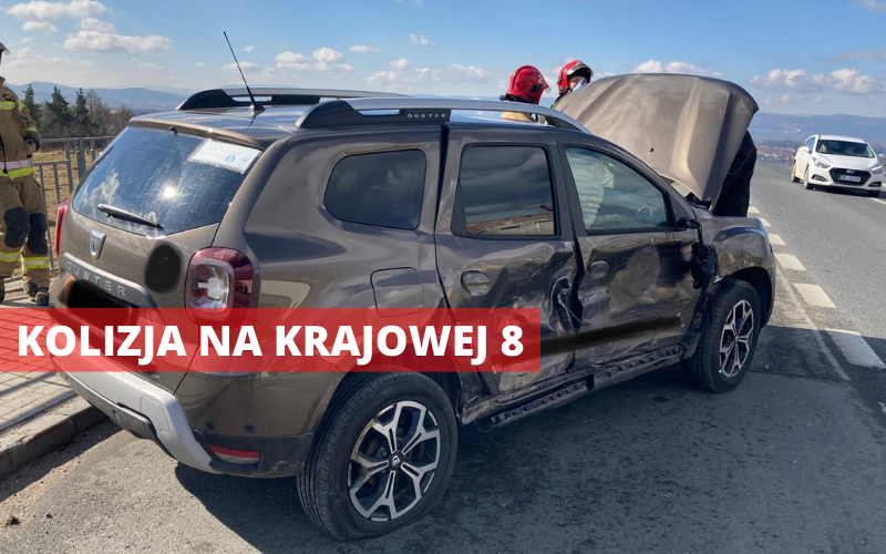 Boguszyn: Zderzenie ciężarówki z samochodem osobowym na DK8 - Zdjęcie główne