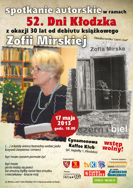 Spotkanie: Zofia Mirska - Zdjęcie główne