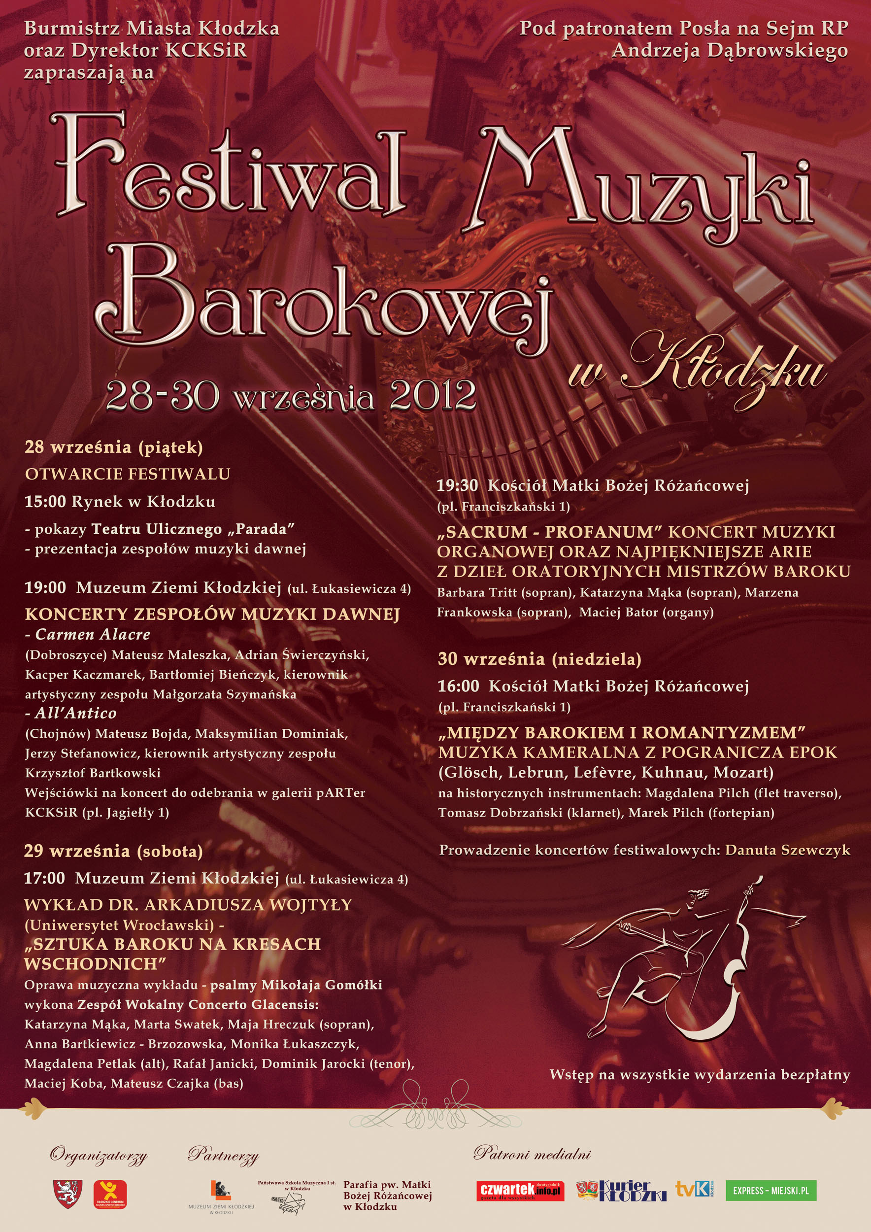 Festiwal Muzyki Barokowej - Zdjęcie główne