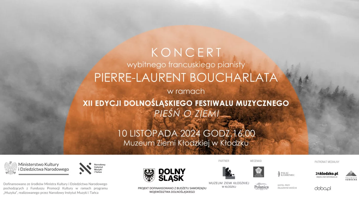 Muzeum Ziemi Kłodzkiej. Pieśń o Ziemi - koncert Pierre-Laurenta Boucharlata - Zdjęcie główne