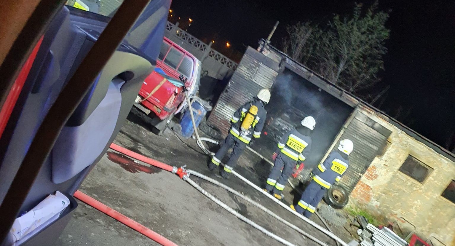 Lądek-Zdrój: Na miejscu pracowało 7 jednostek ochrony przeciwpożarowej 