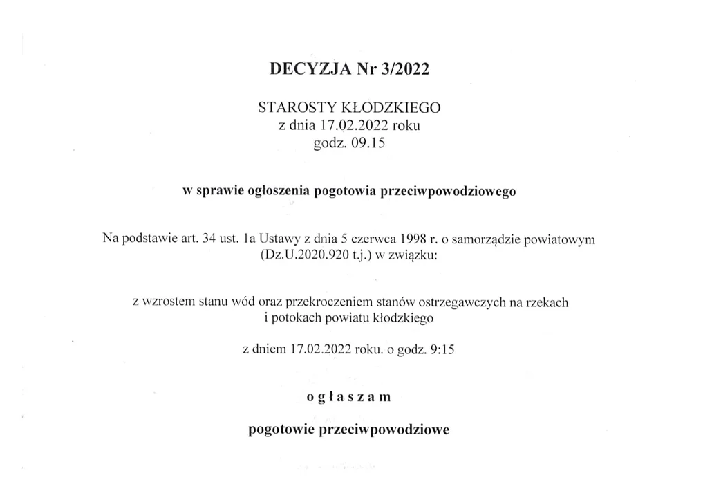 Powiat Kłodzki. Jaki jest stan wód w rzekach? Będzie powódź? - Zdjęcie główne