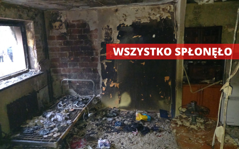 Duszniki-Zdrój: Strażacy ewakuowali kobietę z płonącego mieszkania - Zdjęcie główne