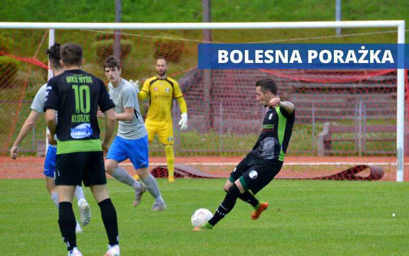 Spotkanie MKS Nysa Kłodzko kontra MKP Wołów zakończyło się wynikiem 0:1
