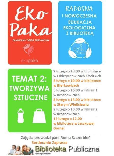 Edukacja ekologiczna z biblioteką - Zdjęcie główne