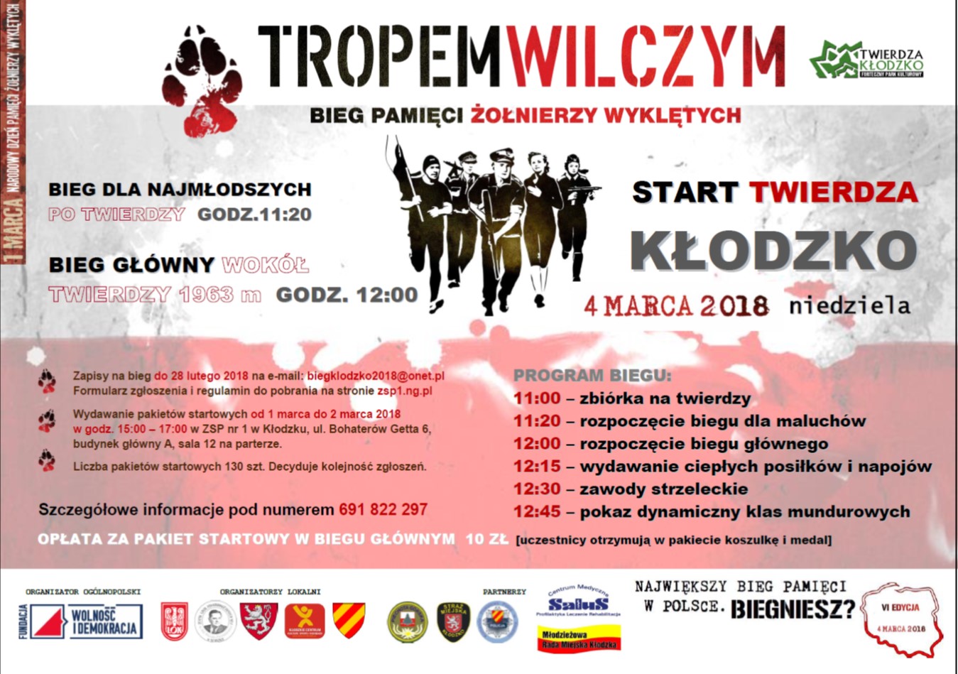 Biegu Tropem Wilczym w Kłodzku - Zdjęcie główne