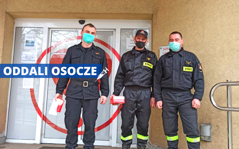 Kłodzko: Strażacy ozdrowieńcy pomagają chorym na koronawirusa - Zdjęcie główne