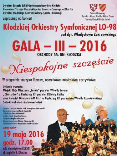 Koncert Kłodzkiej Orkiestry Symfonicznej  - Zdjęcie główne