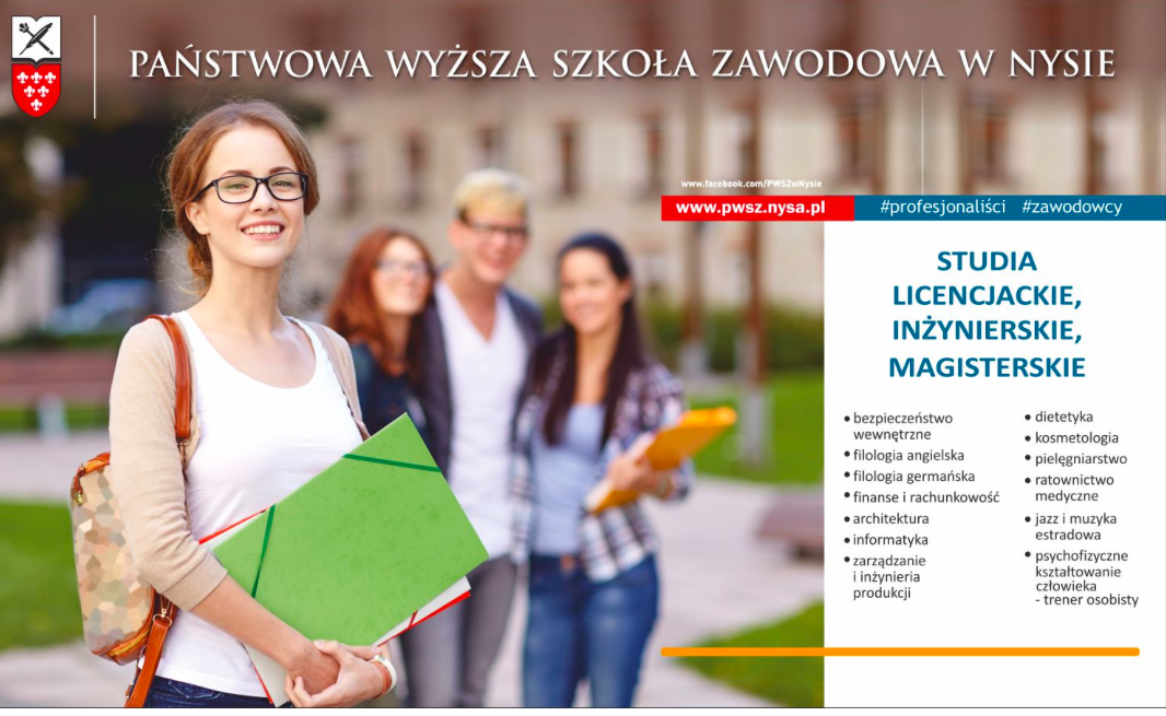 Nyska Uczelnia zaprasza do studiowania - Zdjęcie główne