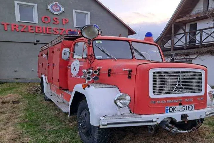 OSP Trzebieszowice. Strażacy sprzedają wóz z 1971 roku - Zdjęcie główne