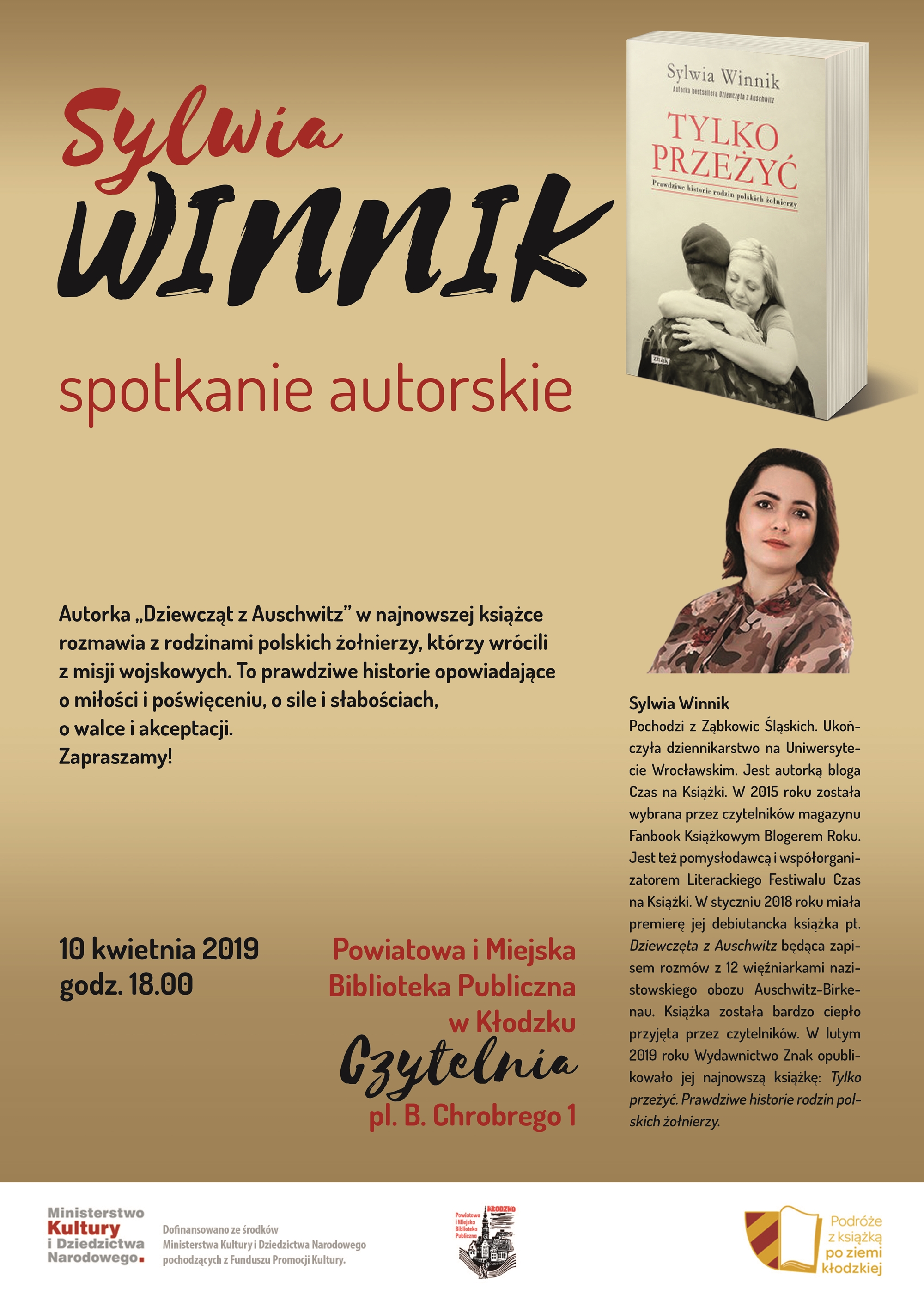 Spotkanie z Sylwią Winnik - Zdjęcie główne