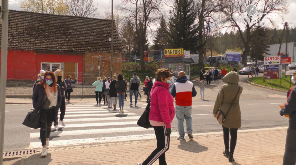 Protestowali na granicy - Zdjęcie główne