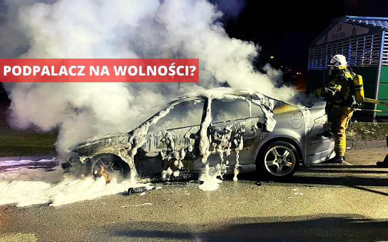 Nowa Ruda: Ktoś podpalił samochód na os. XXX-lecia  - Zdjęcie główne