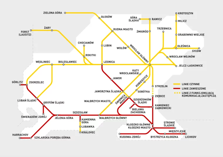 Koleje Dolnośląskie. Lista odwołanych pociągów 16 września - Zdjęcie główne
