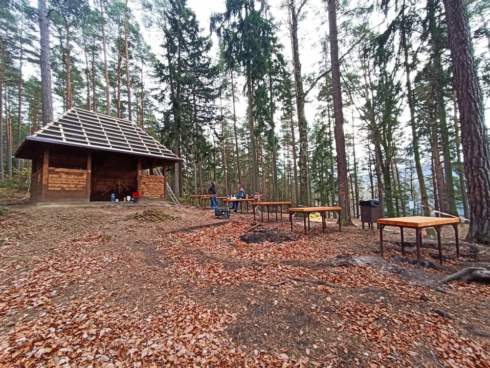 Nadleśnictwo Zdroje. Remont na Piekielnej Przełęczy [zdjęcia] - Zdjęcie główne