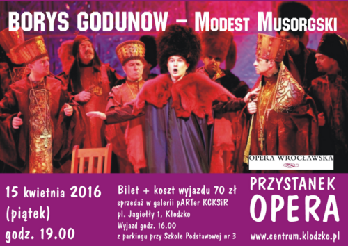 Opera "Borys Godunow" - Zdjęcie główne