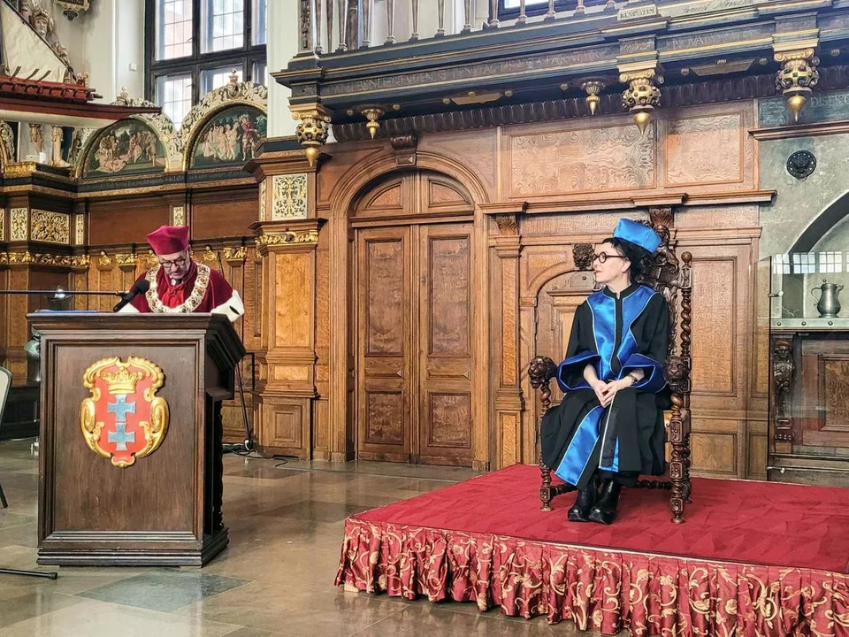 Olga Tokarczuk otrzymała tytuł doktora honorowego Uniwersytetu Gdańskiego - Zdjęcie główne