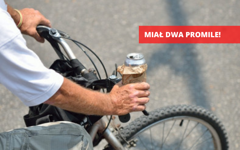 Gmina Kłodzko: Pijany rowerzysta - Zdjęcie główne
