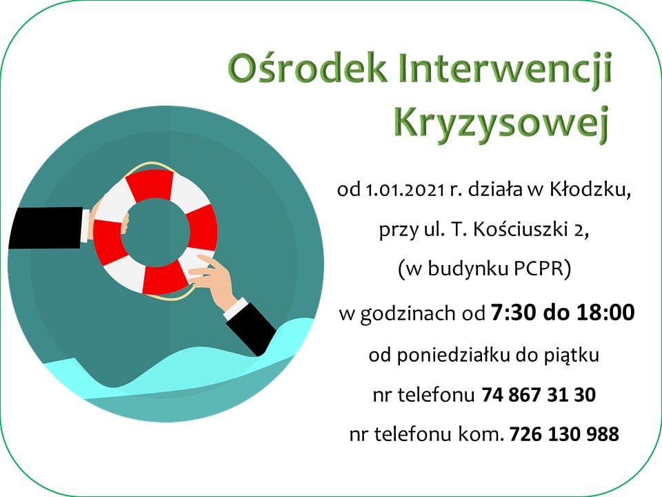 Kłodzko: Ośrodek Interwencji Kryzysowej może Ci pomóc