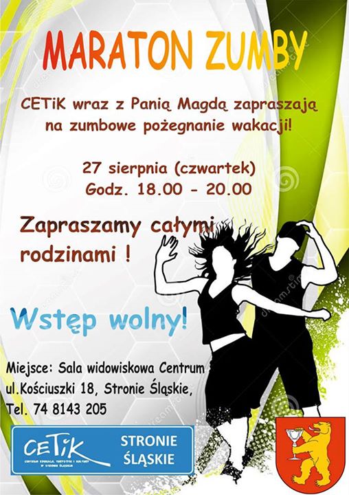 Czwartkowy Maraton Zumby - Zdjęcie główne