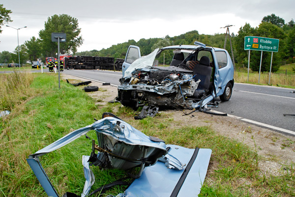 Wypadek na K33 - Zdjęcie główne