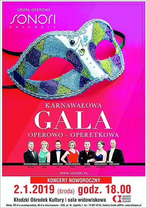 Noworoczna gala - Zdjęcie główne