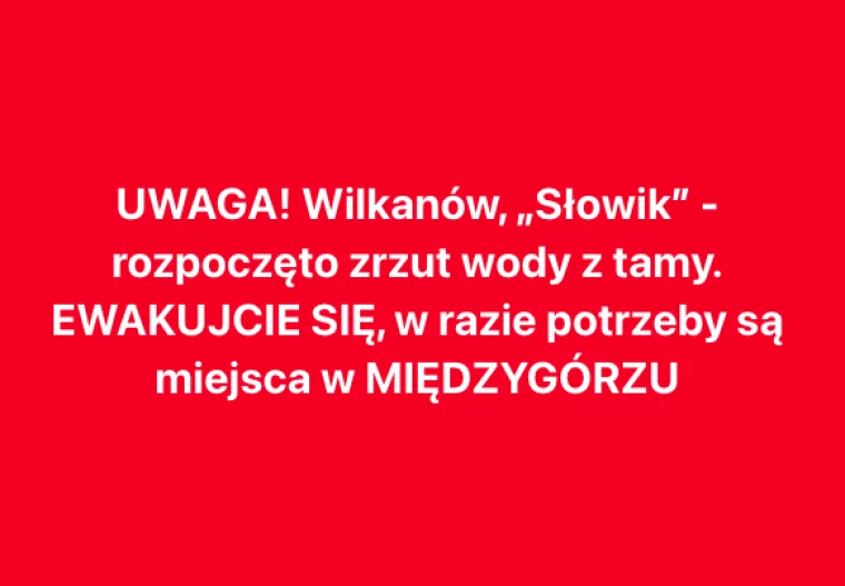 Gmina Bystrzyca Kłodzka. Mieszkańcy wezwani do ewakuacji - Zdjęcie główne