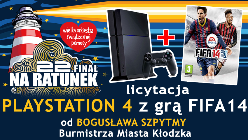 Wylicytuj PlayStation4 i wspomóż WOŚP - Zdjęcie główne