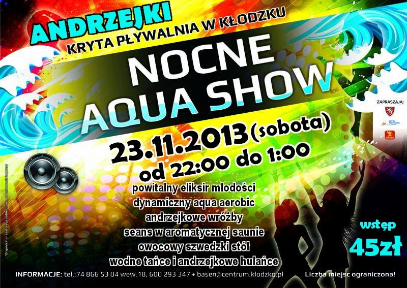 Nocne Aqua Show - Zdjęcie główne