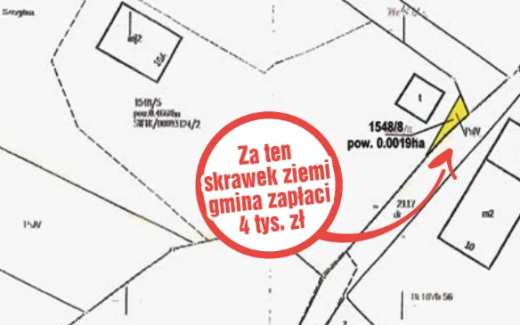 Szczytna. Gmina zapłaci 4 tys. za 19m² ziemi - Zdjęcie główne