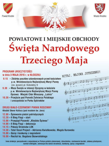 Uroczystości na 3-go Maja - Zdjęcie główne