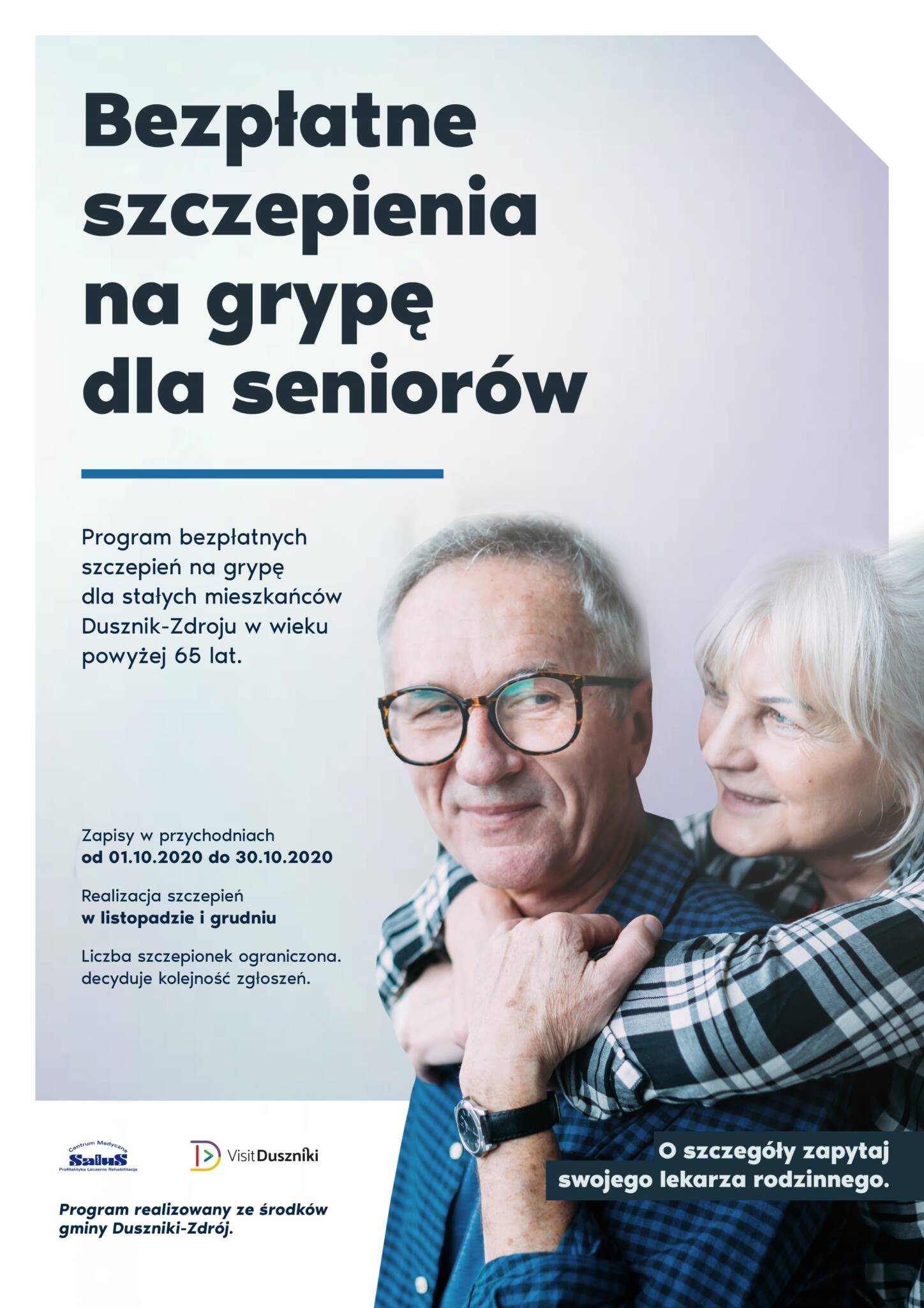 Darmowe szczepienia dla dusznickich seniorów - Zdjęcie główne