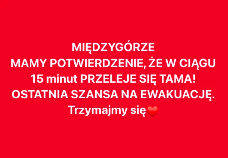 Bystrzyca Kłodzka. W ciągu godziny pojawi się fala. Wody ma być więcej niż w 1997 roku - Zdjęcie główne