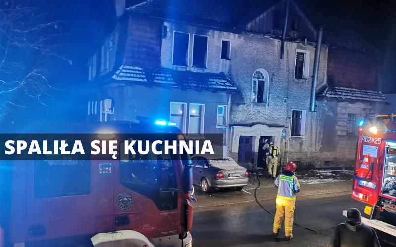 Bystrzyca Kłodzka: Paliło się mieszkanie na ul. Wojska Polskiego - Zdjęcie główne