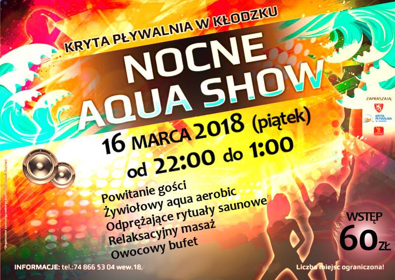 Nocne Aqua Show - Zdjęcie główne