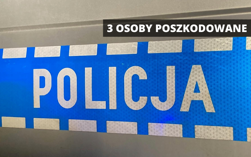 Podzamek: Wypadek na DK46, jedna osoba uwięziona w samochodzie - Zdjęcie główne