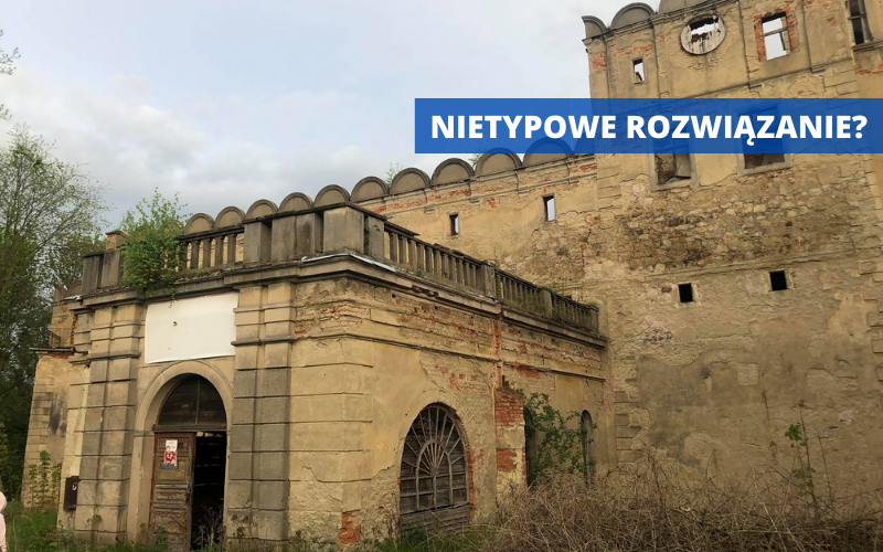 Gmina Radków: Zamek w Ratnie Dolnym wystawiony na sprzedaż - Zdjęcie główne