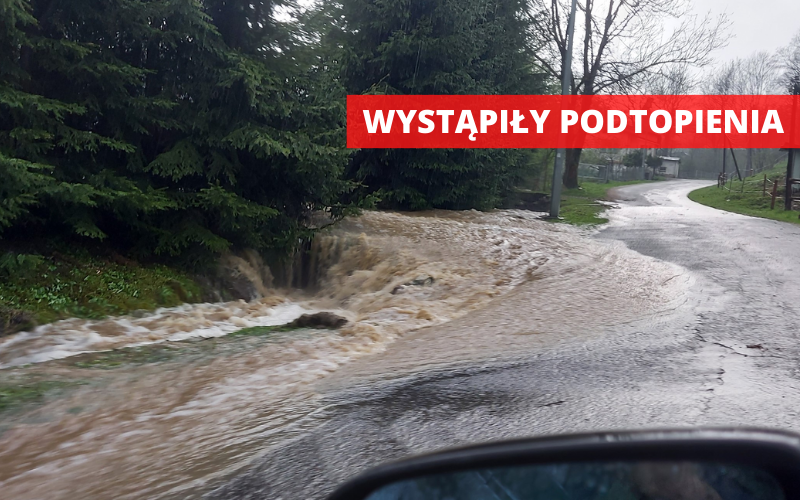 Szczytna: Na terenie gminy ogłoszono alarm powodziowy! VIDEO - Zdjęcie główne