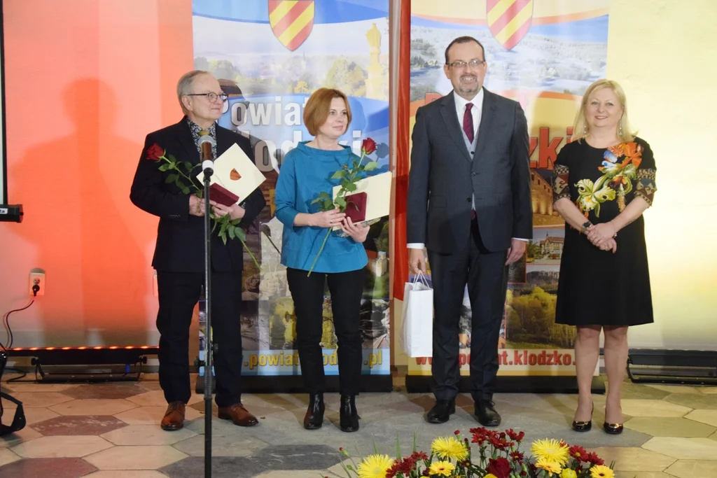 Nagrodzeni w kategorii Osobowość Powiatu: Józef Kmita oraz Renata Fiałkowska - Duma