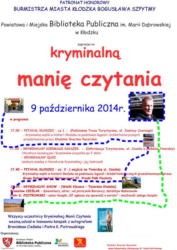 Kryminalna Mania Czytania - Zdjęcie główne