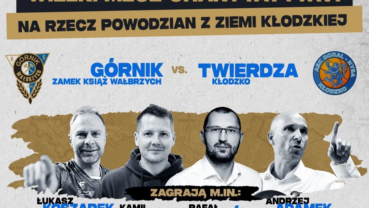 Koszykarze zagrają dla powodzian z powiatu kłodzkiegoq - Zdjęcie główne