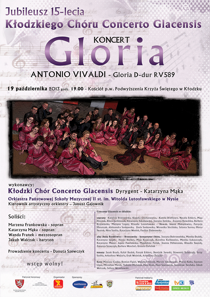 Jubileusz 15-lecia Chóru Concerto Glacensis  - Zdjęcie główne