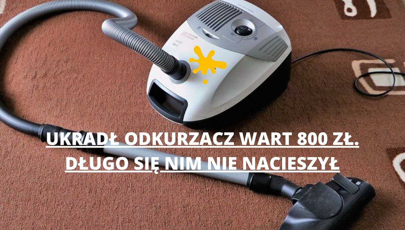 Kłodzko. Ukradł odkurzacz wart 800 zł - Zdjęcie główne