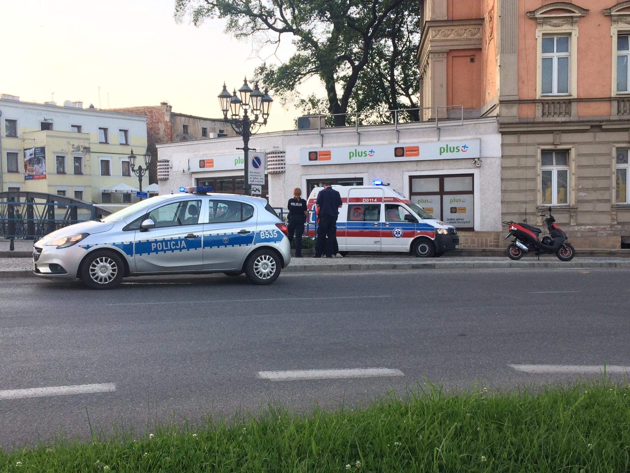 Wypadek motocyklisty - Zdjęcie główne