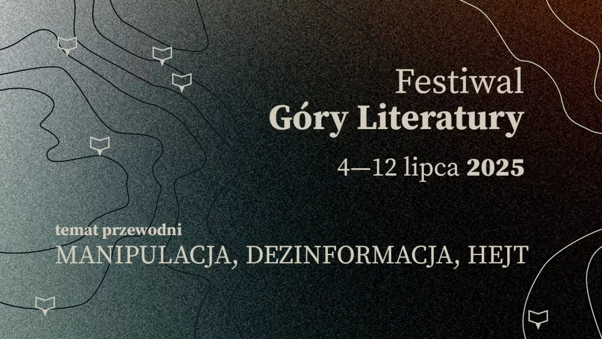 Festiwal Góry Literatury. Co zaplanowano na dziś? - Zdjęcie główne
